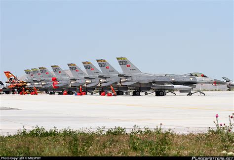 91 0008 Turkish Air Force General Dynamics F 16c Fighting Falcon Photo