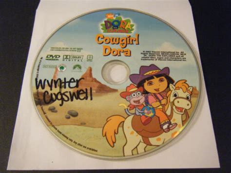 Dora The Explorer Cowgirl Dora Dvd 2012 Disc Only 97361465548 Ebay
