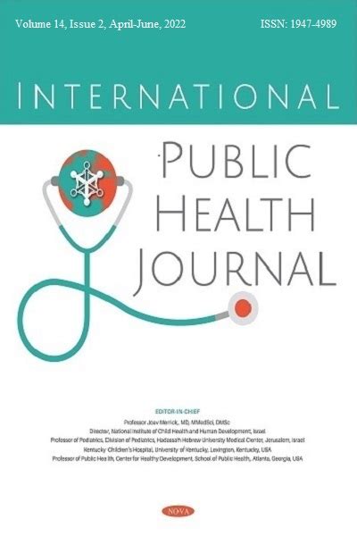 Volume 14 Issue 2 2022 International Public Health Journal Nova