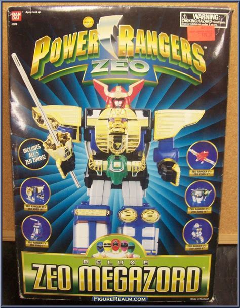 Zeo Megazord Power Rangers Zeo Deluxe Zords Bandai Action Figure