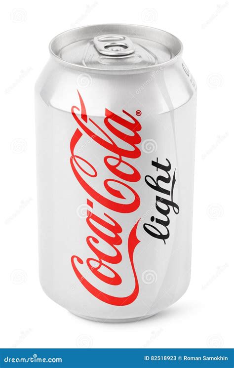 Aluminum Can Of Coca Cola Light Editorial Stock Photo Image Of