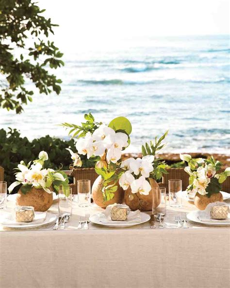 Island Time: 10 Ideas for Throwing a Tropical Wedding | Martha Stewart