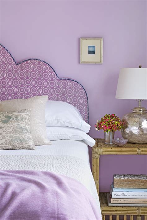 If your bedroom is small, you may think white is your only option. LAVENDER PURPLE DECOR | Small room paint, Best bedroom ...