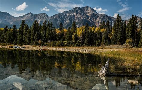 Wallpaper Alberta Canada Mountains Hd Widescreen High Definition