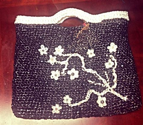 Vhs Tape Bag Crochet Custom Crochet Crochet Bags