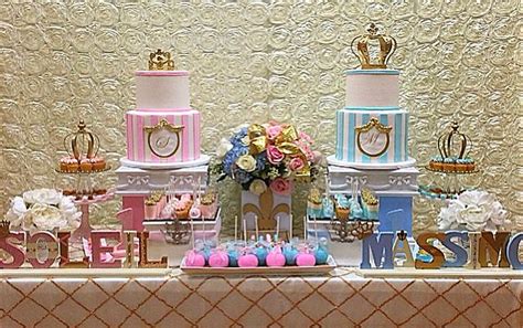 Cute Idea For Twins Prince And Princess Baby Shower Theme Baby Shower