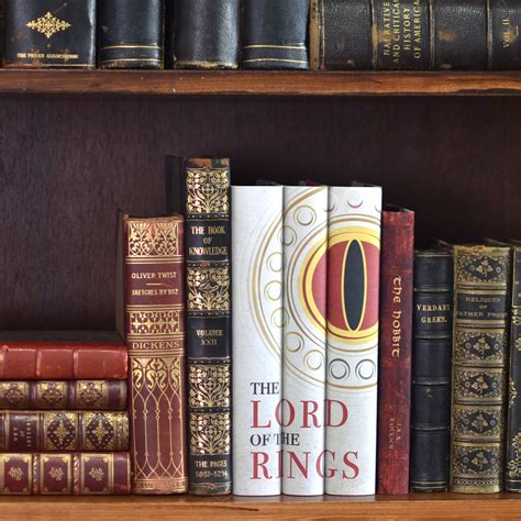 The Lord Of The Rings Custom Book Sets Dust Jackets Only Juniper Books