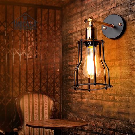 A perfect way for adding a modern and rustic touch to your home décor. Aliexpress.com : Buy Vintage Wrought Iron Indoor Wall Lights Kitchen Antique Wall Sconce ...
