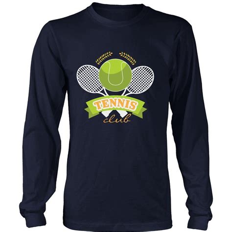 Tennis Club T Shirt Long Sleeve Tshirt Men Shirts Mens Tops
