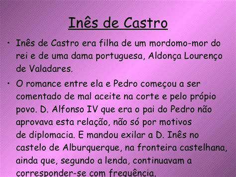 Inês De Castro E O Rei De Portugal