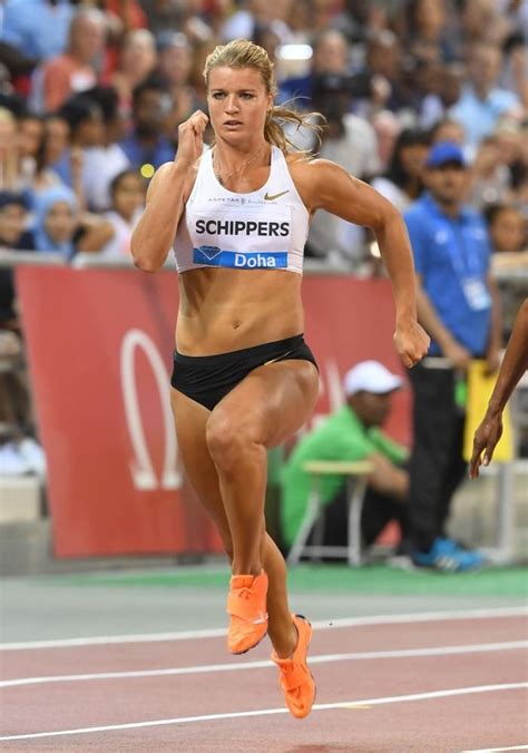 Dafne Schippers ดัฟเน ชิพเปอร์ส Track And Field Sprint Athlete Netherlands Athletic Body