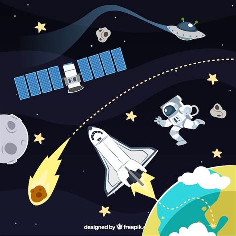 Outer Space Vector Free Download