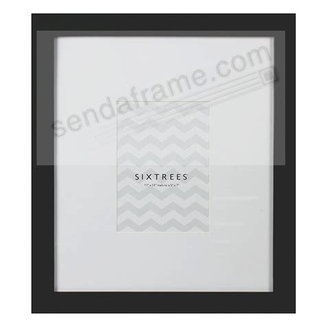 Black Matted 11x135x7 Frame By Sixtrees® Picture Frames Photo