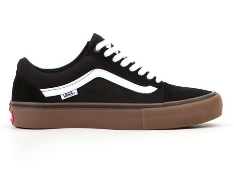 Brand name vans product name skate old skool™ color black/white price. Vans Old Skool Pro Shoes Black/White/MediumGum | eBay