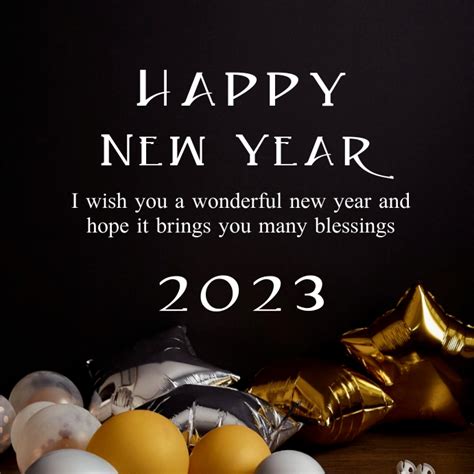 Happy New Year Instagram Post Template Postermywall