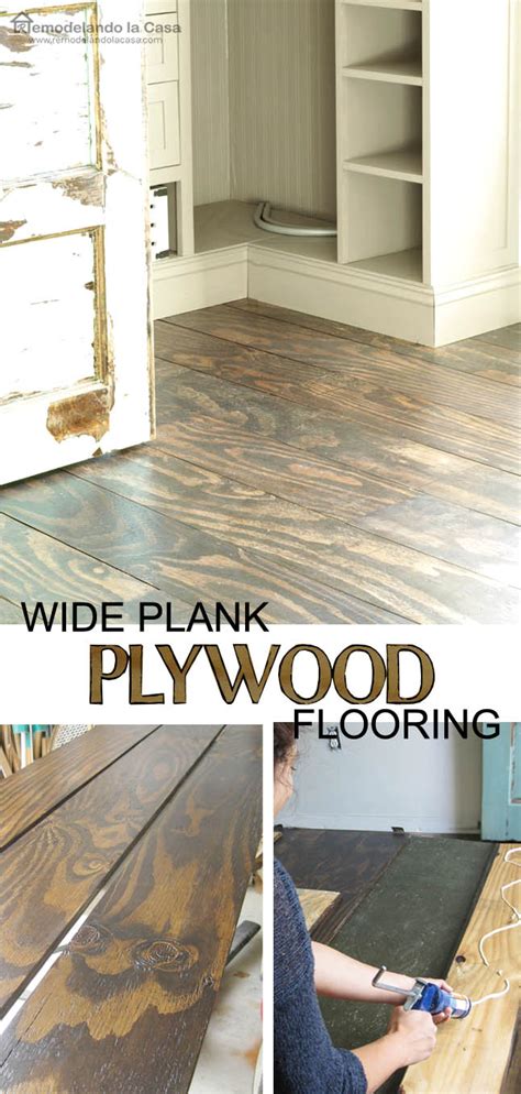 Maybe this is a gouge. DIY - Plywood Floors - Remodelando la Casa