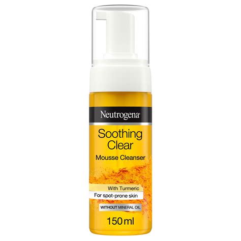 Neutrogena Soothing Clear Turmeric Mousse Cleanser 150ml Online At Best