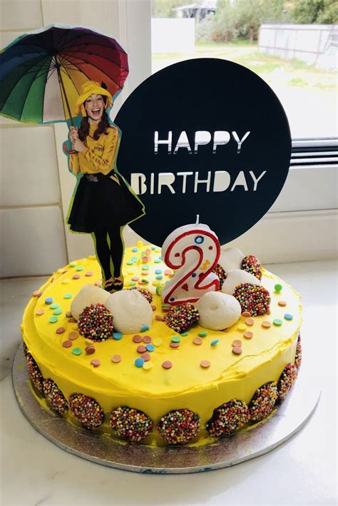 Emma Wiggle Cake Wiggles Cake Wiggles Birthday 3rd Birthday Cakes