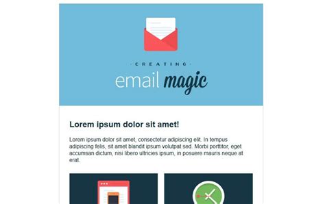 60 Responsive Html Email Newsletter Templates Css Author