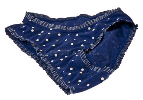 Blue Polka Dot Panties Stock Image Image Of White Style 15475443