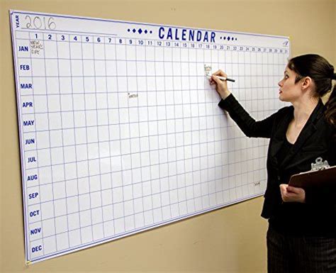 Rollabe Dry Erase Board Calendar Unlike Rigid And Bulky Magnetic
