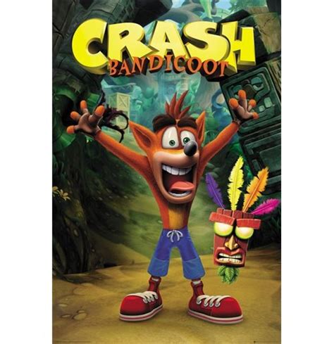 Acquista Crash Bandicoot Crash Poster Maxi 61x915 Cm Originale