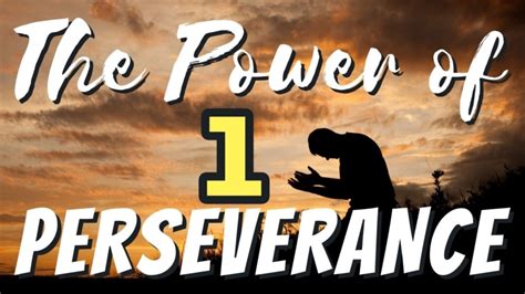 The Power Of Perseverance Part One Basic Training Bible Ministries