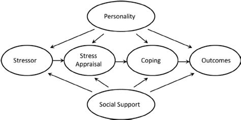 Stress And Coping Framework Adapted From Folkman Et Al 1986