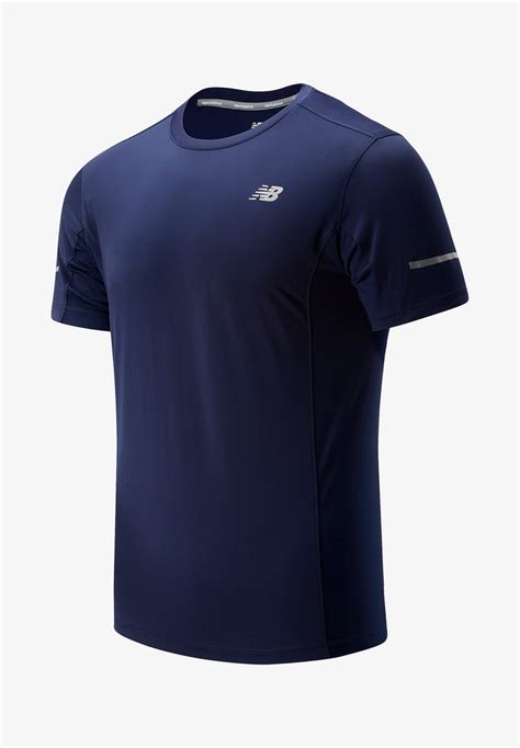 New Balance Core Tee T Shirt Basic Pigmentdunkelblau Zalandoat
