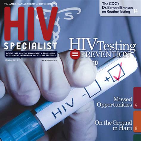 American Academy Of Hiv Medicine Hiv Specialist Magazine
