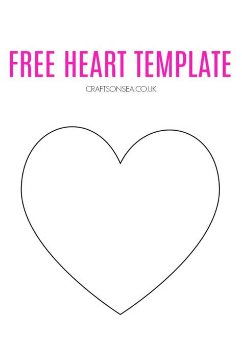 Hearts Free Printable Templates Coloring Pages Firstpalette Com