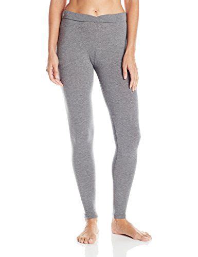 Cuddl Duds Womens Softwear With Stretch Legging Heather Coal Medium