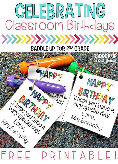 Celebrating Classroom Birthdays Saddle Up For Second Grade