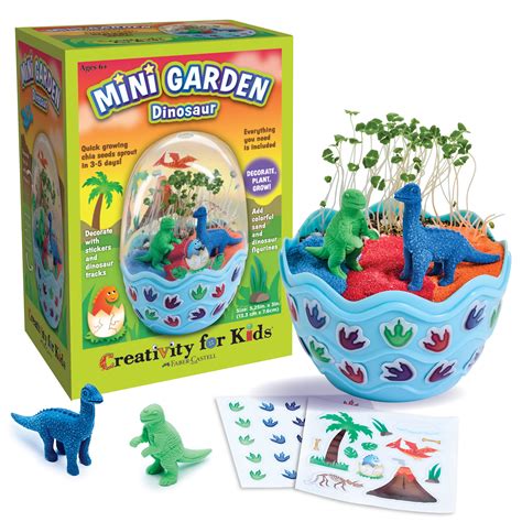 Creativity For Kids Mini Garden Dinosaur Child And Beginner Craft