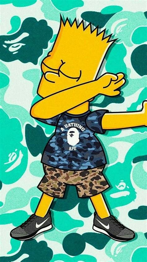 Bart Simpson Drippy Cool Supreme Hd Phone Wallpaper Pxfuel