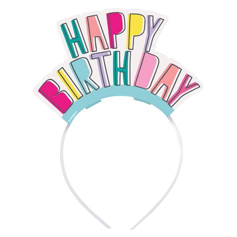 Happy Birthday Headbands Favorite Things Party Supplies