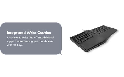 X9 Performance Ergonomic Keyboard Wired With Wrist Rest