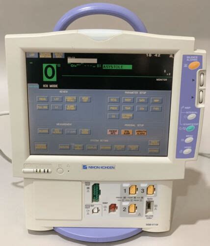 Nihon Kohden Bsm 4114a Bedside Patient Monitor Spo2 Ecg Co2