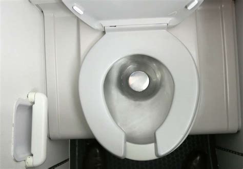 Airplane Toilet Seats Up Or Down