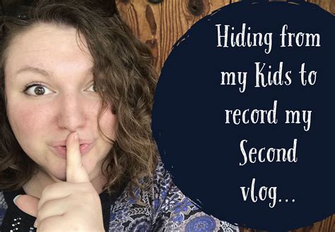 Hiding From My Kids To Record My Second Vlog Talking About Making A