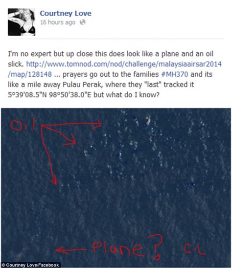 courtney love s flight mh370 detective work spawns hilarious internet meme daily mail online