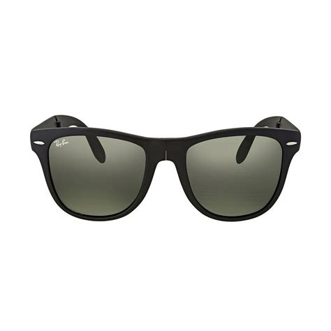 Ray Ban Unisex Black Plastic Wayfarer Sunglasses Rb4105 601s Vision Express