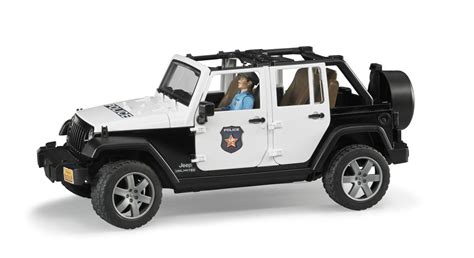 Bruder 02526 Jeep Wrangler Unlimited Rubicon Police Vehicle With