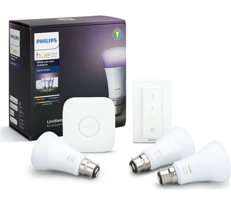 Philips Hue A60 White And Colour Ambience B22 Starter Kit Review