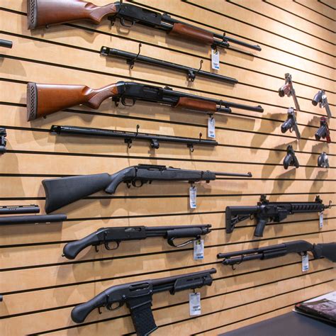 Gun Rack Wall Display Accessories For Gun Shops Or Vault Rooms Gun