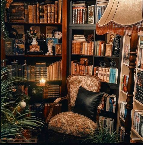 Cozy Reading Area Cozy Home Library Library Room Vintage Library