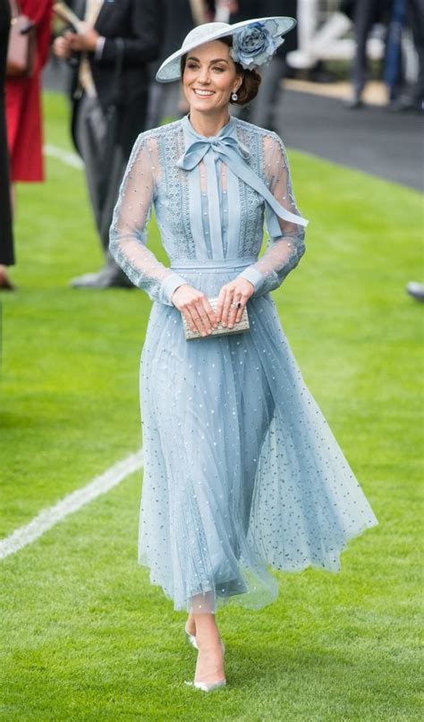 Kate Middleton In Elie Saab For Royal Ascot Chatelaine