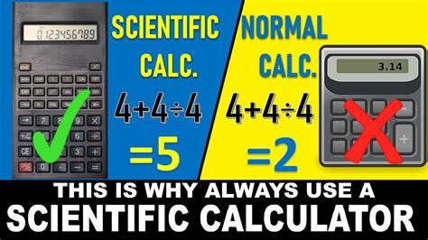 Scientific Calculator Vs Normal Calculator Which Calculator Is The
