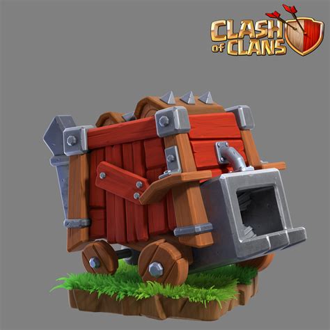 Artstation Clash Of Clans Log Launcher