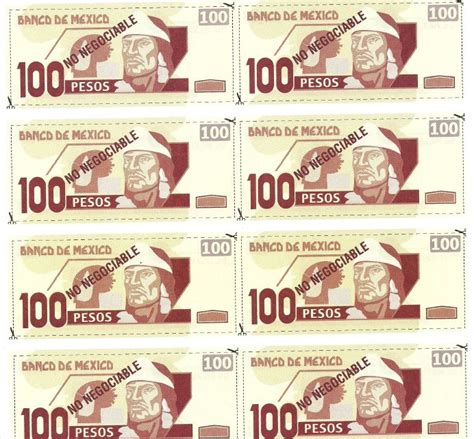Monedas Y Billetes Mexicanos Para Imprimir Imagui